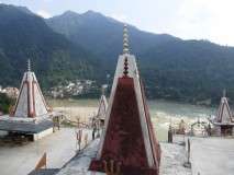The yoga capital of India at the source of the Ganges